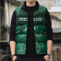 Custom Ireland Rugby 2026 Sleeveless Puffer Jacket Unique Style