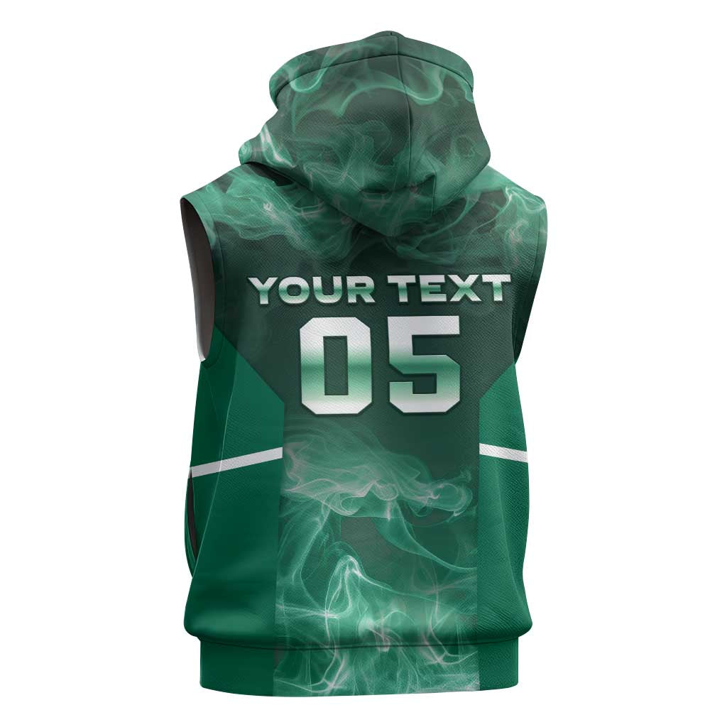 Custom Ireland Rugby 2026 Sleeveless Zip Hoodie Unique Style