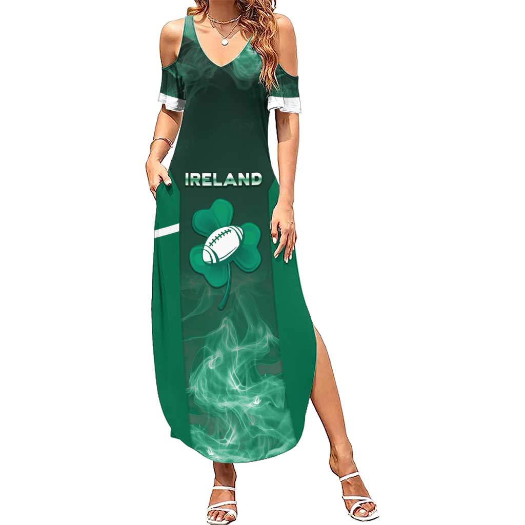 Custom Ireland Rugby 2026 Summer Maxi Dress Unique Style
