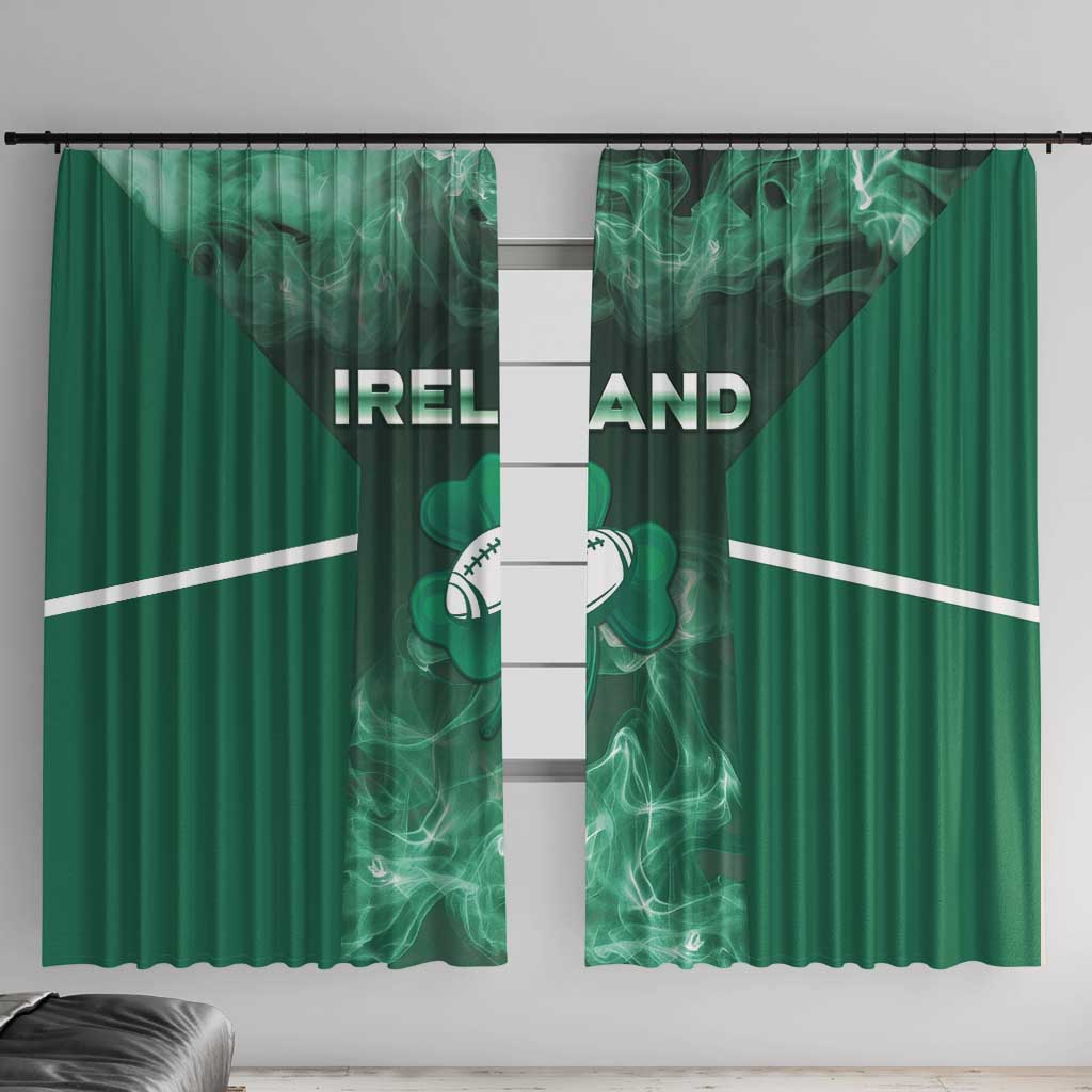 Ireland Rugby 2026 Window Curtain Unique Style
