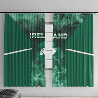 Ireland Rugby 2026 Window Curtain Unique Style