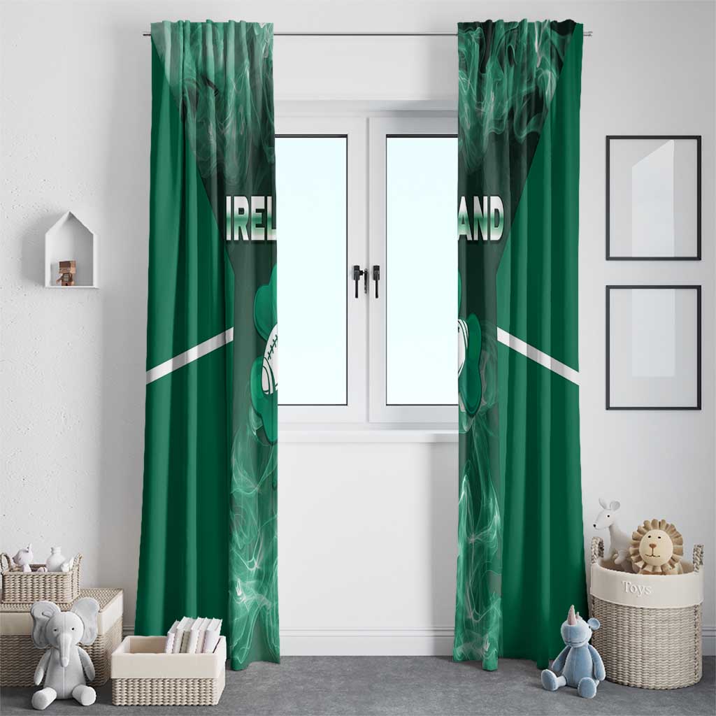 Ireland Rugby 2026 Window Curtain Unique Style