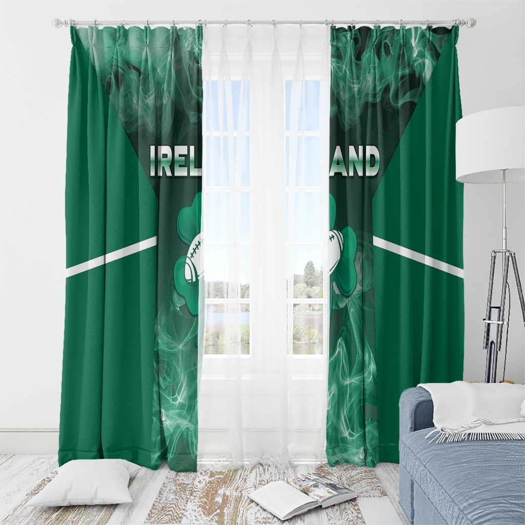 Ireland Rugby 2026 Window Curtain Unique Style