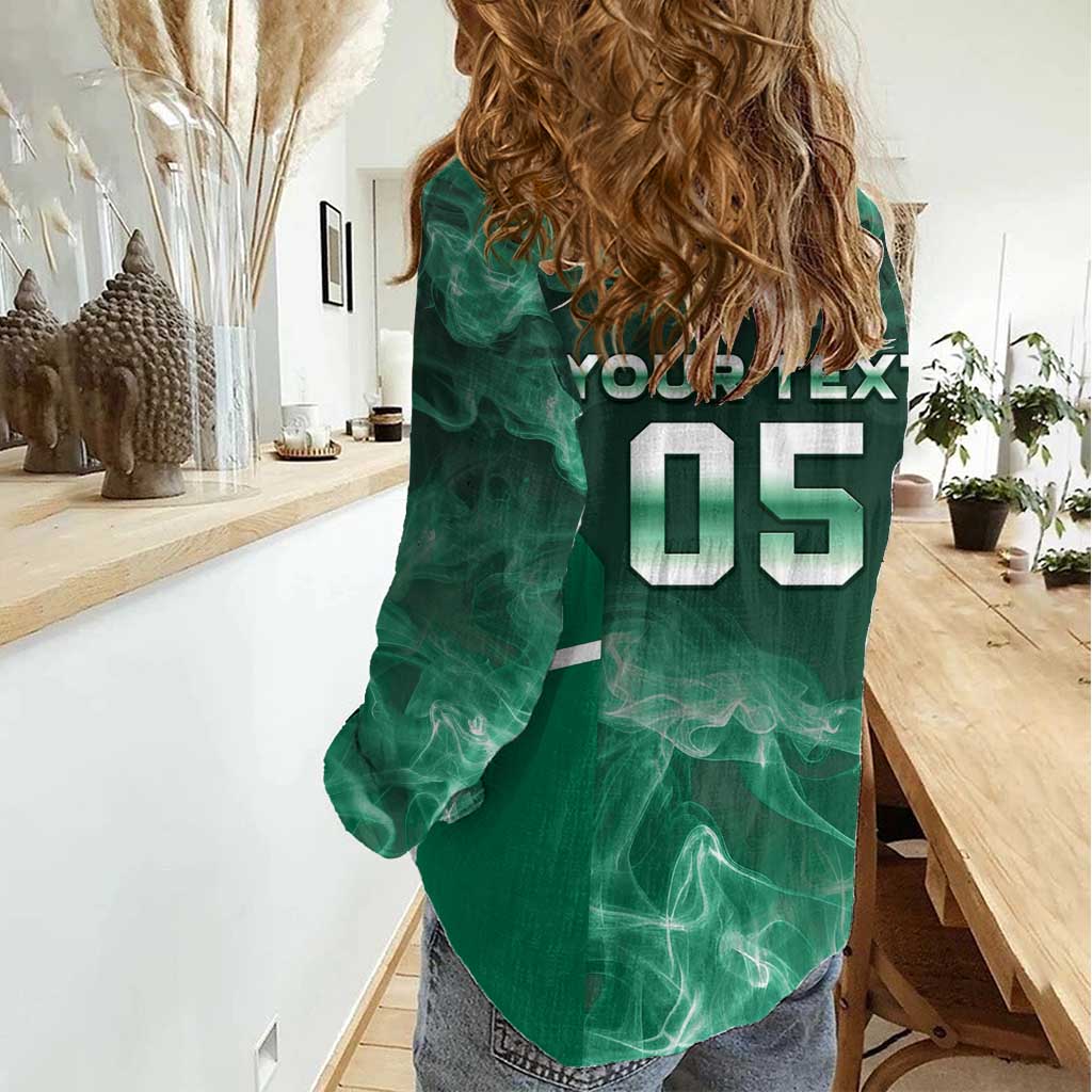 Custom Ireland Rugby 2026 Women Casual Shirt Unique Style