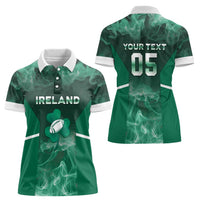 Custom Ireland Rugby 2026 Women Polo Shirt Unique Style