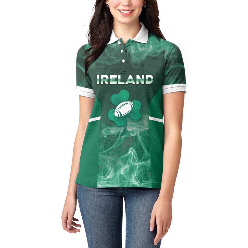 Custom Ireland Rugby 2026 Women Polo Shirt Unique Style