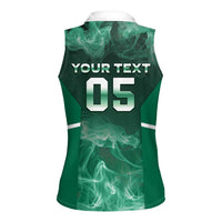 Custom Ireland Rugby 2026 Women Sleeveless Polo Shirt Unique Style
