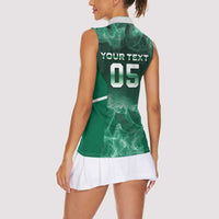 Custom Ireland Rugby 2026 Women Sleeveless Polo Shirt Unique Style