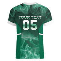 Custom Ireland Rugby 2026 Women V-Neck T-Shirt Unique Style