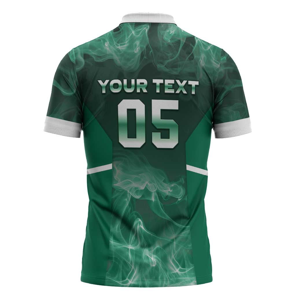 Custom Ireland Rugby 2026 Zipper Polo Shirt Unique Style