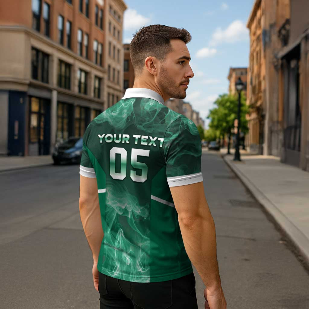 Custom Ireland Rugby 2026 Zipper Polo Shirt Unique Style
