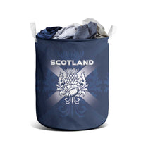 Scotland Rugby 2026 Laundry Basket Scottish Thistle Flag Style
