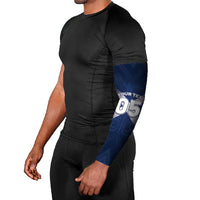 Custom Scotland Rugby 2026 Arm Sleeves Scottish Thistle Flag Style
