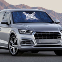Scotland Rugby 2026 Auto Sun Shade Scottish Thistle Flag Style