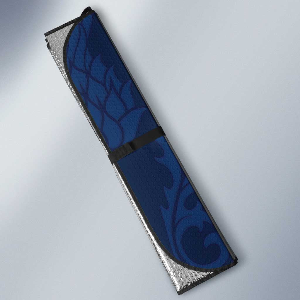 Scotland Rugby 2026 Auto Sun Shade Scottish Thistle Flag Style
