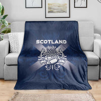 Scotland Rugby 2026 Blanket Scottish Thistle Flag Style