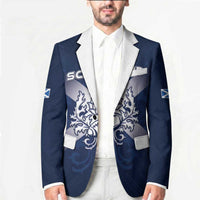 Custom Scotland Rugby 2026 Blazer Scottish Thistle Flag Style