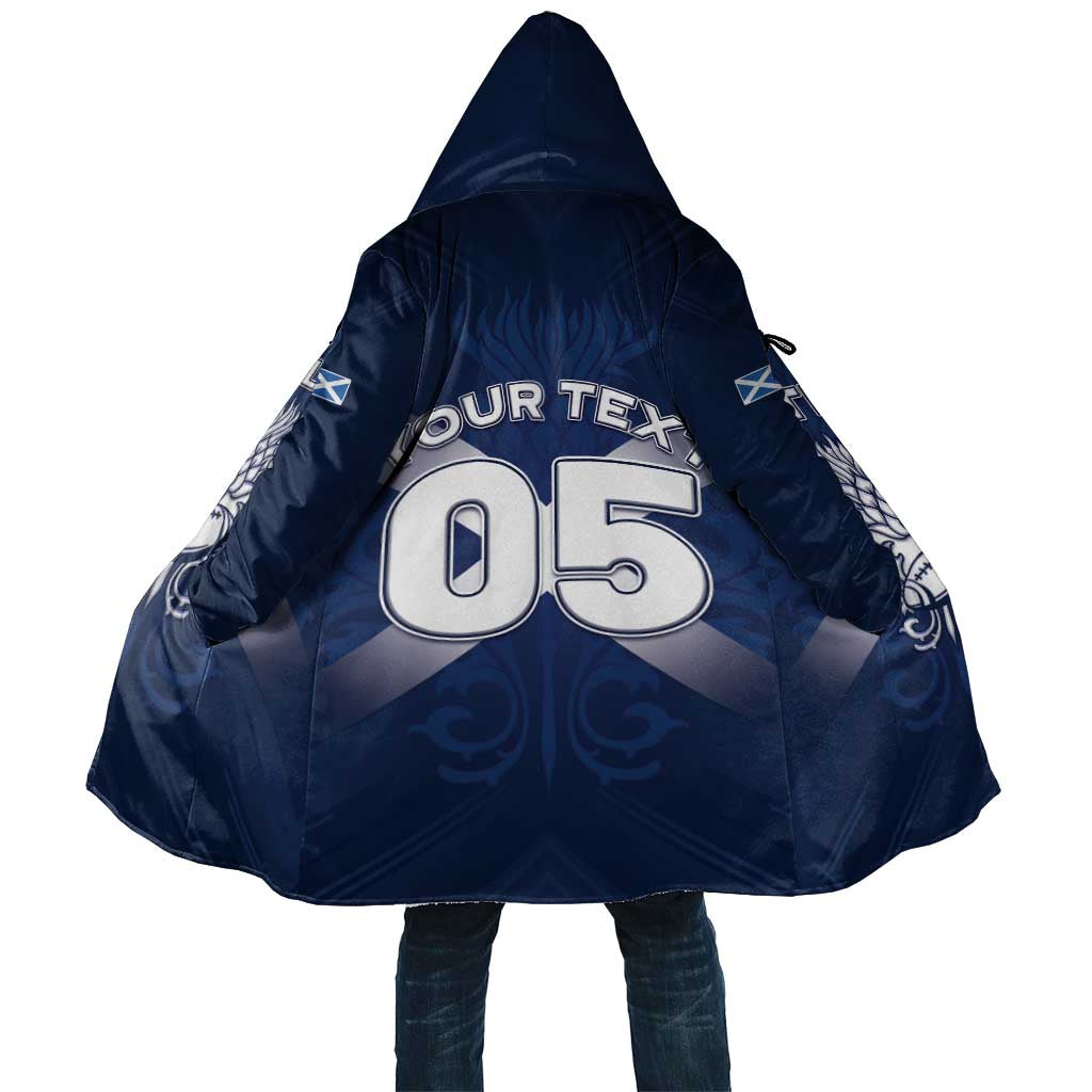 Custom Scotland Rugby 2026 Cloak Scottish Thistle Flag Style