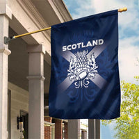 Scotland Rugby 2026 Garden Flag Scottish Thistle Flag Style