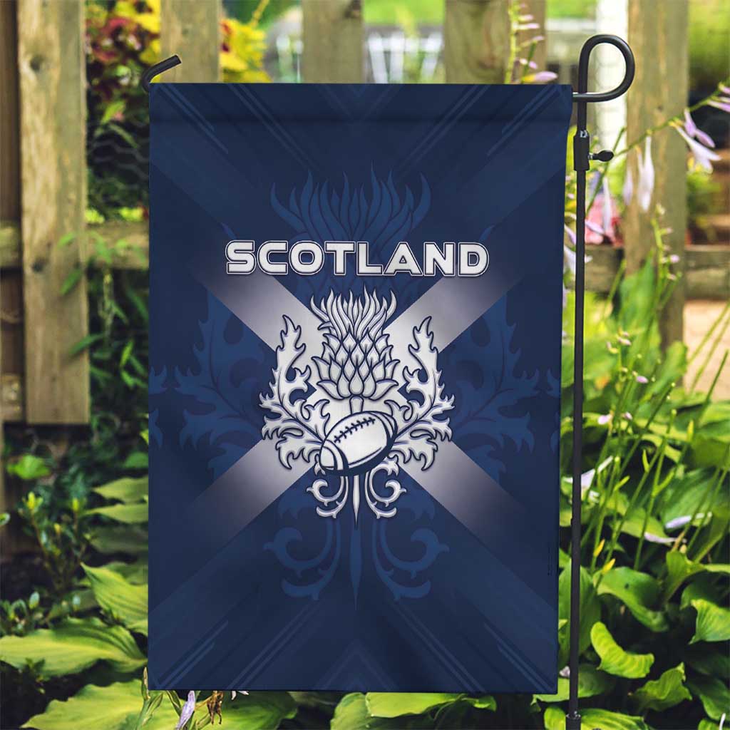 Scotland Rugby 2026 Garden Flag Scottish Thistle Flag Style