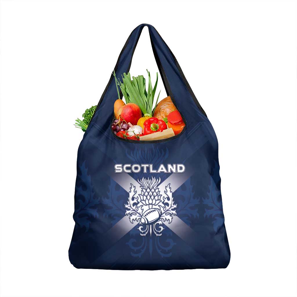 Scotland Rugby 2026 Grocery Bag Scottish Thistle Flag Style