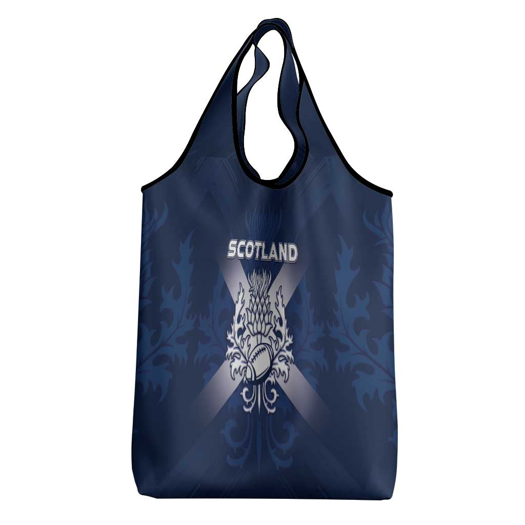 Scotland Rugby 2026 Grocery Bag Scottish Thistle Flag Style