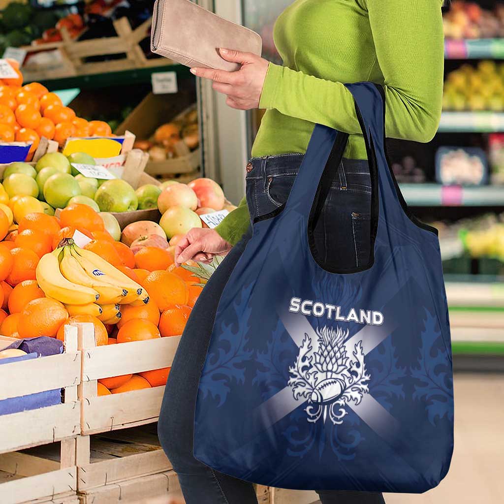 Scotland Rugby 2026 Grocery Bag Scottish Thistle Flag Style
