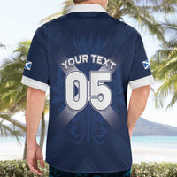 Custom Scotland Rugby 2026 Hawaiian Shirt Scottish Thistle Flag Style
