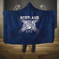 Scotland Rugby 2026 Hooded Blanket Scottish Thistle Flag Style