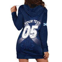 Custom Scotland Rugby 2026 Hoodie Dress Scottish Thistle Flag Style