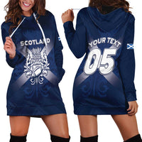 Custom Scotland Rugby 2026 Hoodie Dress Scottish Thistle Flag Style