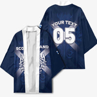 Custom Scotland Rugby 2026 Kimono Scottish Thistle Flag Style