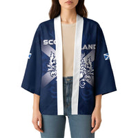 Custom Scotland Rugby 2026 Kimono Scottish Thistle Flag Style