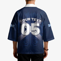 Custom Scotland Rugby 2026 Kimono Scottish Thistle Flag Style
