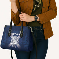Scotland Rugby 2026 Leather Bag Scottish Thistle Flag Style