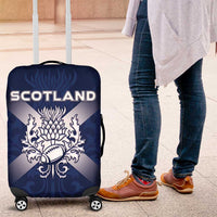 Scotland Rugby 2026 Luggage Cover Scottish Thistle Flag Style