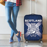 Scotland Rugby 2026 Luggage Cover Scottish Thistle Flag Style