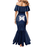 Custom Scotland Rugby 2026 Mermaid Dress Scottish Thistle Flag Style