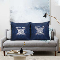 Scotland Rugby 2026 Pillow Cover Scottish Thistle Flag Style