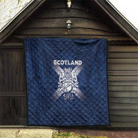Scotland Rugby 2026 Quilt Scottish Thistle Flag Style
