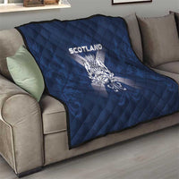 Scotland Rugby 2026 Quilt Scottish Thistle Flag Style