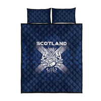 Scotland Rugby 2026 Quilt Bed Set Scottish Thistle Flag Style