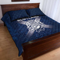 Scotland Rugby 2026 Quilt Bed Set Scottish Thistle Flag Style