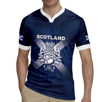 Custom Scotland Rugby 2026 Rugby Jersey Scottish Thistle Flag Style