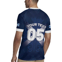 Custom Scotland Rugby 2026 Rugby Jersey Scottish Thistle Flag Style