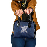 Scotland Rugby 2026 Shoulder Handbag Scottish Thistle Flag Style
