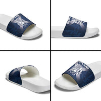Scotland Rugby 2026 Slide Sandals Scottish Thistle Flag Style