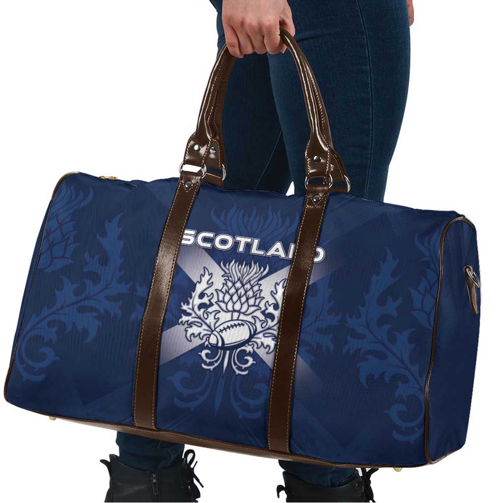 Scotland Rugby 2026 Travel Bag Scottish Thistle Flag Style