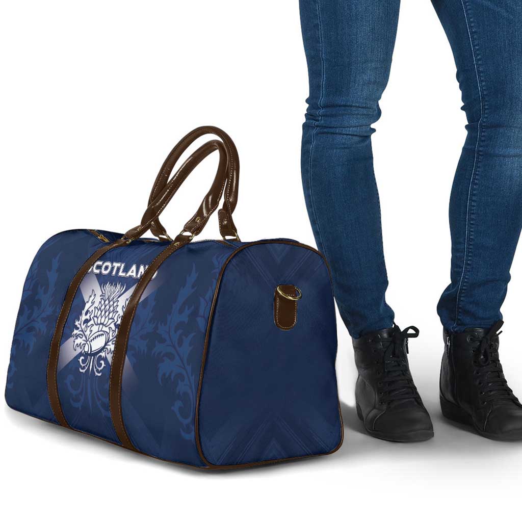 Scotland Rugby 2026 Travel Bag Scottish Thistle Flag Style