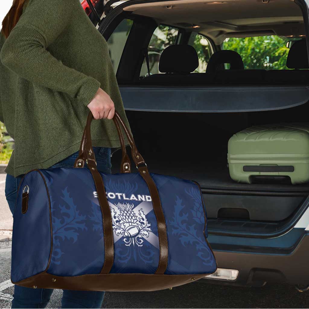 Scotland Rugby 2026 Travel Bag Scottish Thistle Flag Style
